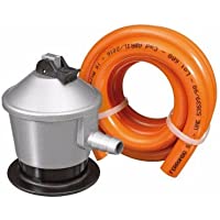 KIT RECAMBIO HOMOLOGADO BUTANO (REGULADOR + MANGUERA 1-5M + 2 BRIDAS)